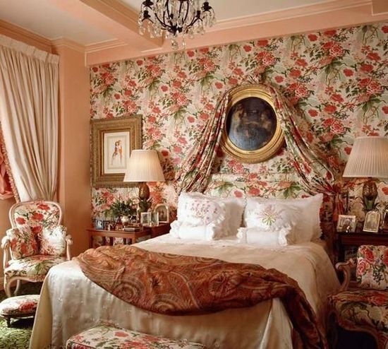 卧室壁纸窗帘颜色搭配家具窗帘颜色搭配图片7