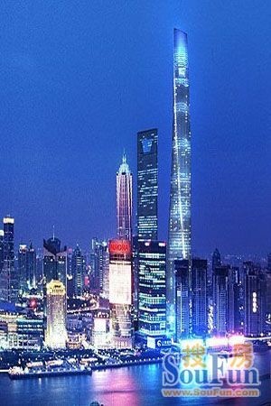 "中国当代十大建筑"评选入围项目之上海中心大厦