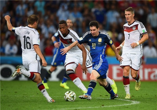 2014世界杯 113分钟格策绝杀 1:0胜阿根廷夺冠