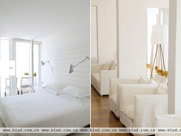 白色系，简洁的混搭风格家居设计，将很经典的欧式装修风格与其他融合在一起，有着它自己的独特味道。