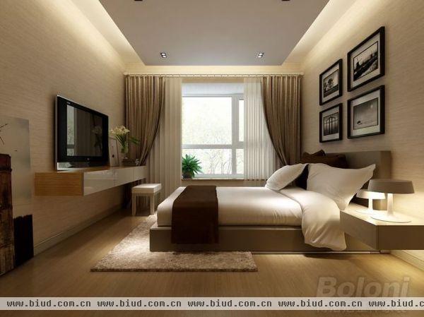北京华贸城-二居室-80平米-装修设计