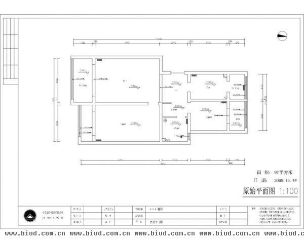北空小区-三居室-100平米-装修设计