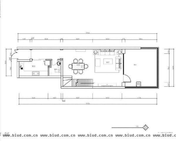 顶秀青溪-二居室-180平米-装修设计