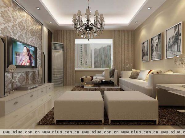 江南山水-二居室-98平米-装修设计