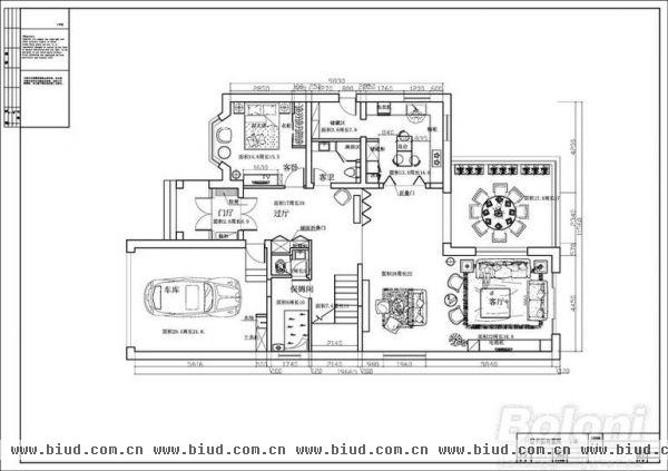 莱蒙花园-四居室-190平米-装修设计