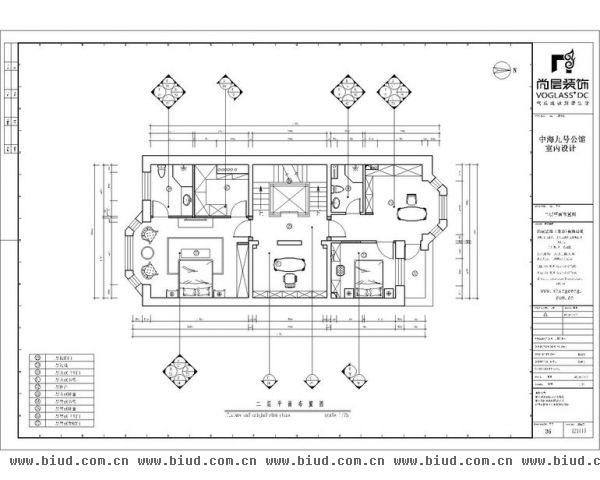中海九号公馆-别墅-410平米-装修设计
