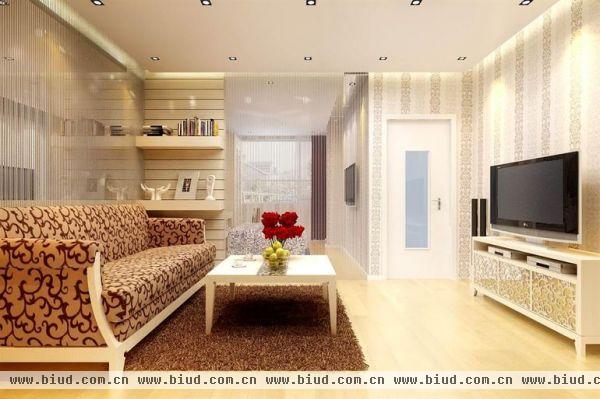 紫金新干线-一居室-46平米-装修设计