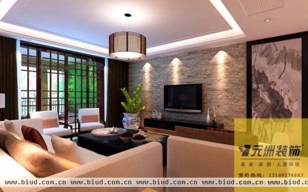北京城建·红木林-二居室-90平米-装修设计