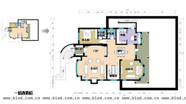 蓝岸丽舍-别墅-600平米-装修设计