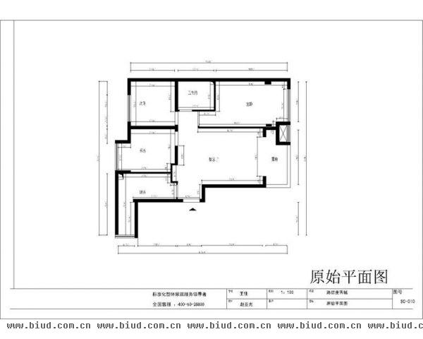 路劲·世界城-三居室-90平米-装修设计