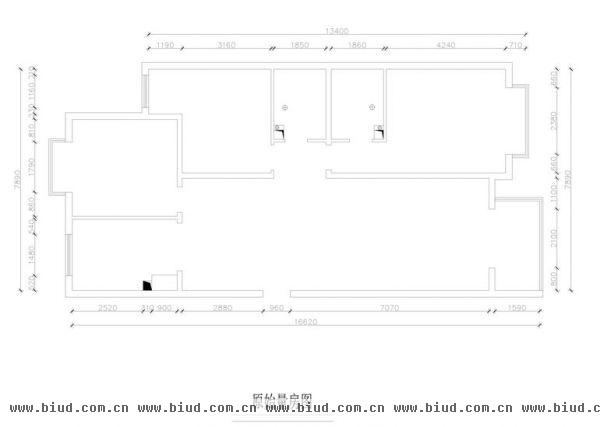 陆翔家园-三居室-108平米-装修设计