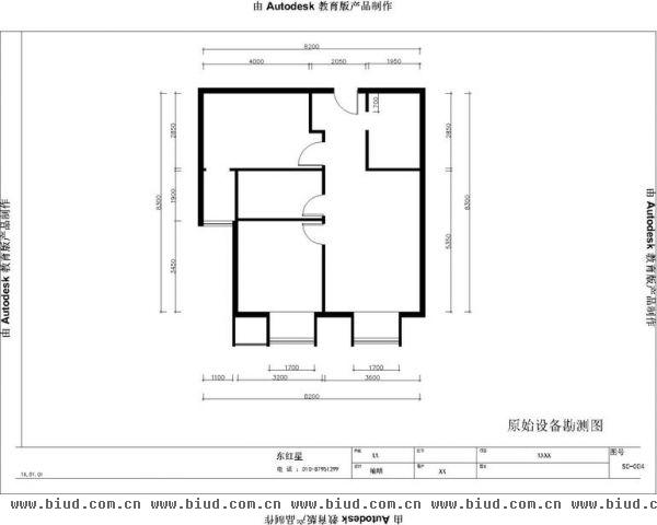 旗胜家园-二居室-90平米-装修设计