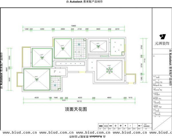 上林世家-四居室-160平米-装修设计