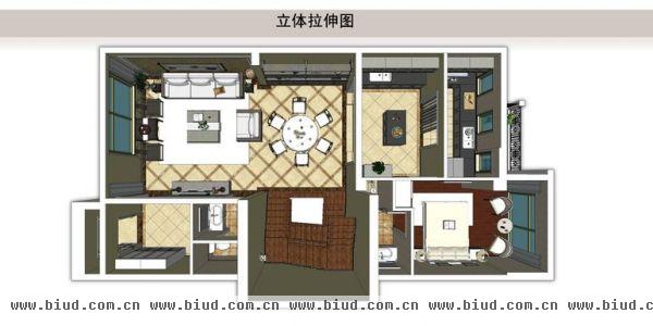万通天竺新新家园·萨丁堡-别墅-390平米-装修设计