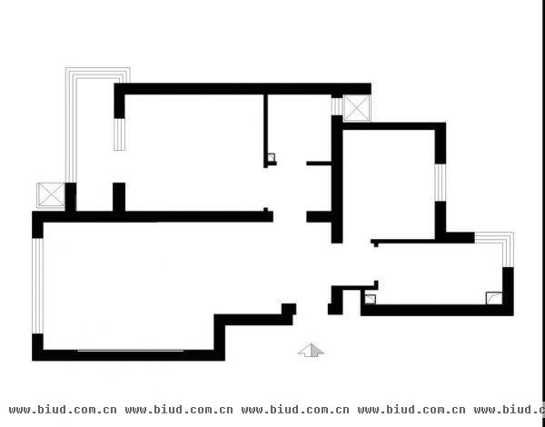 西悦欣居-二居室-90平米-装修设计
