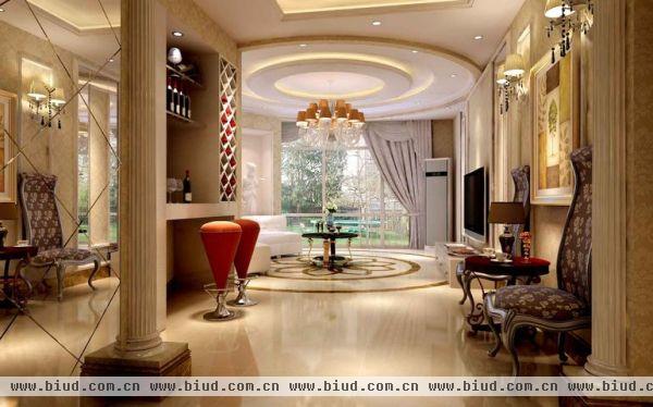 阳光100国际公寓-三居室-115平米-装修设计