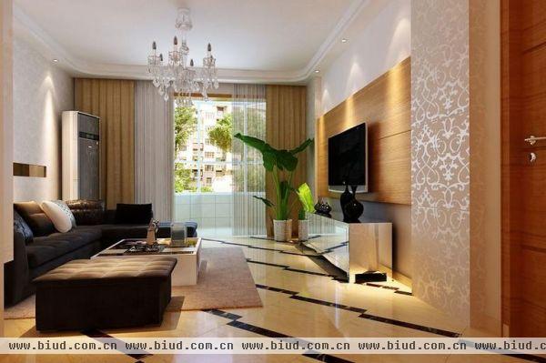 中海城圣朝菲-三居室-139平米-装修设计
