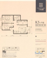 大成郡-三居室-156平米-装修设计