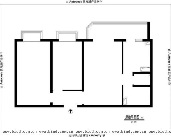 芳城园-二居室-86平米-装修设计