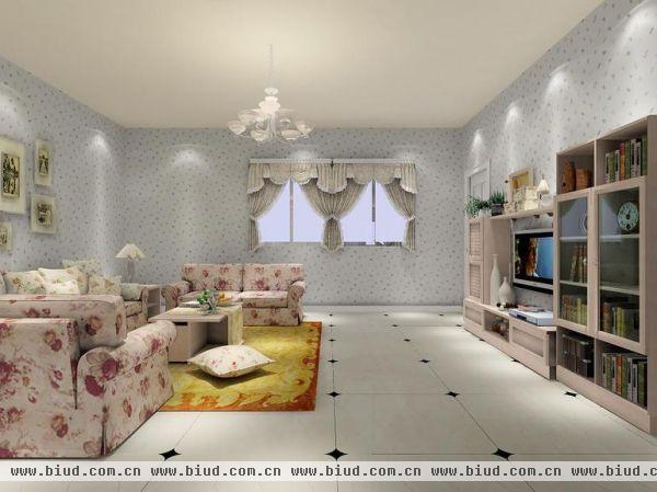 金融街·金色漫香郡-二居室-87平米-装修设计