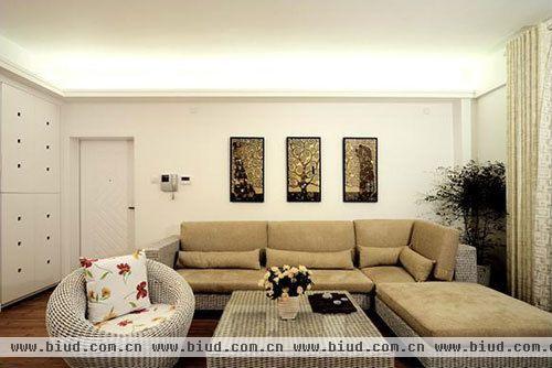 金融街·金色漫香林-三居室-129平米-装修设计