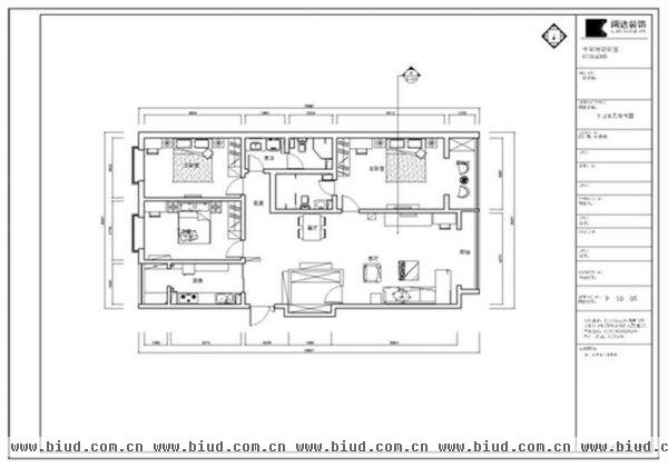 幸福家园-四居室-179平米-装修设计