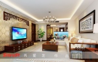 大宁湾-三居室-140平米-装修设计