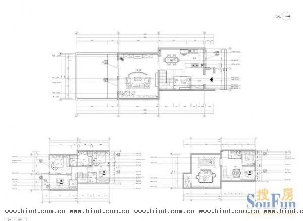 褐石园-四居室-240平米-装修设计