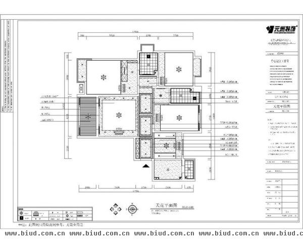 上林世家-三居室-135平米-装修设计