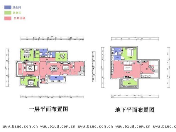 中信府·誉墅-六居室-270平米-装修设计