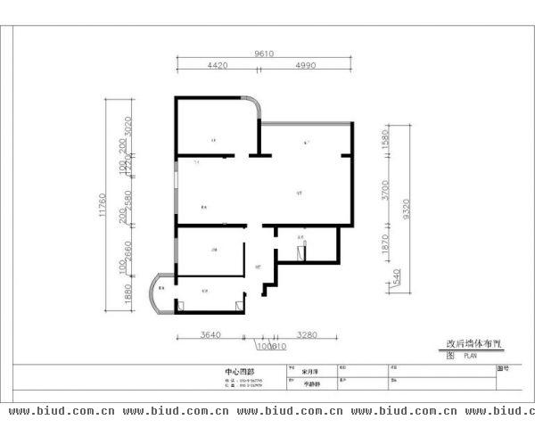 方庄芳星园-三居室-110平米-装修设计