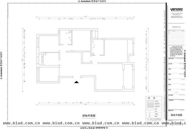 金地仰山-三居室-127平米-装修设计