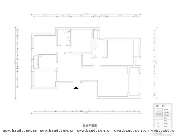 金地仰山-三居室-127平米-装修设计