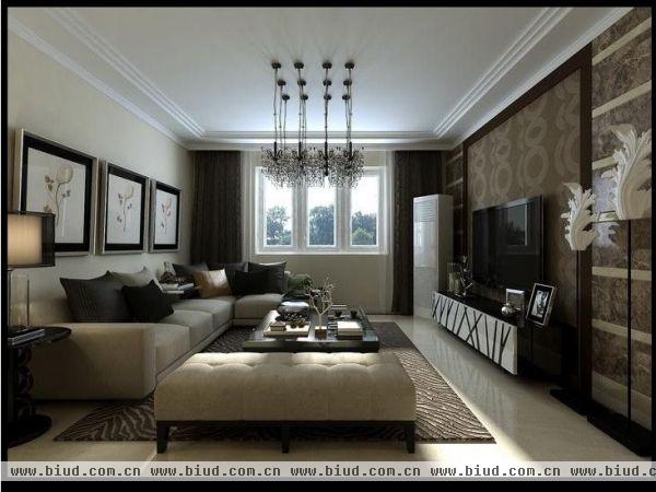 保利·罗兰香谷-三居室-130平米-装修设计