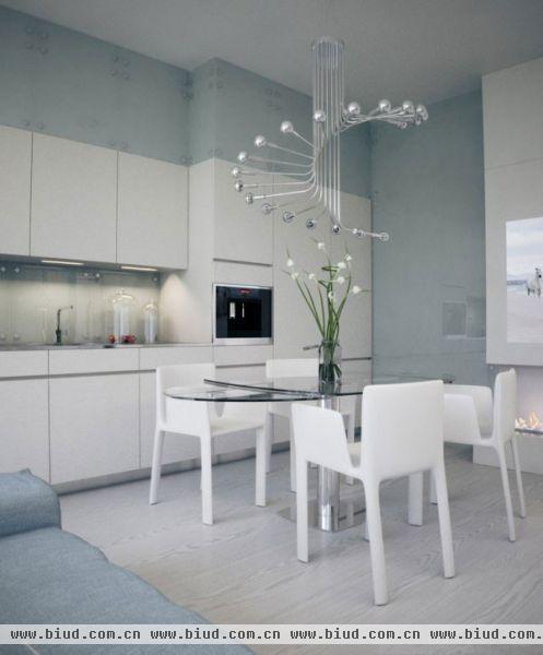 素雅是近几年国内比较流行的家居风格，纯白色素雅设计也是素雅风的主流，这种风格让空间感更大，更舒适，如果你是小户型的住户，就十分适合这种风格了。