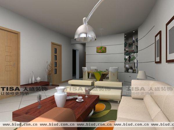 鸿坤罗纳河谷-三居室-130平米-装修设计