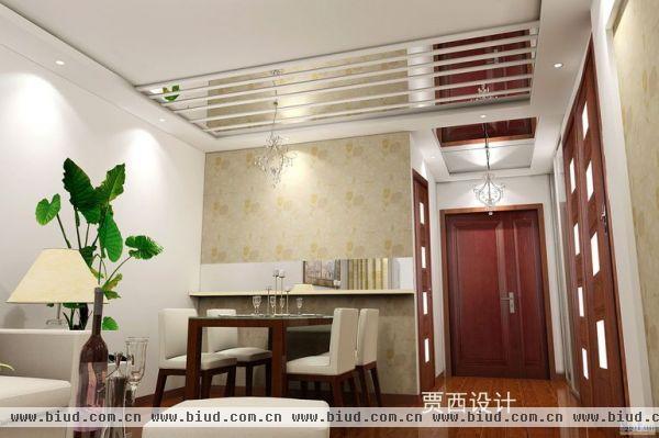 北京城建·世华泊郡-二居室-86.88平米-装修设计