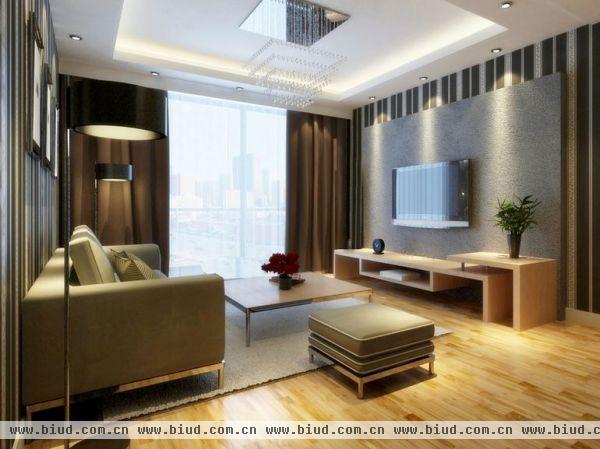 北京城建·福润四季-二居室-75平米-装修设计