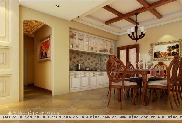 褐石园-四居室-180平米-装修设计