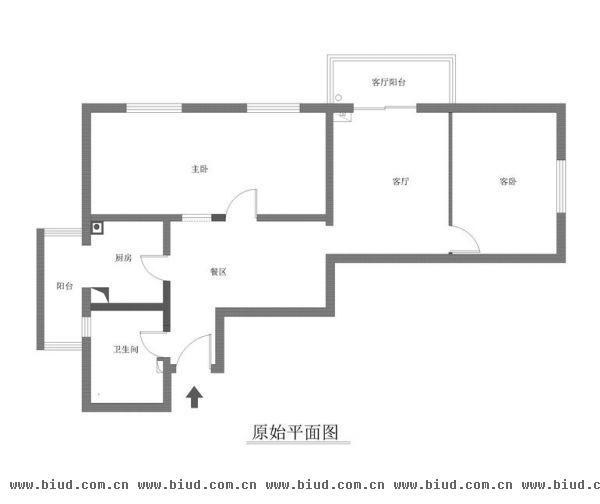 光熙门北里-二居室-90平米-装修设计
