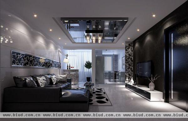 江南山水-二居室-80平米-装修设计