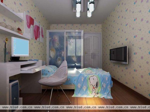 江南山水-二居室-90平米-装修设计