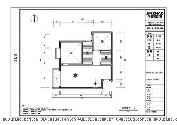 优品国际公寓-二居室-91平米-装修设计