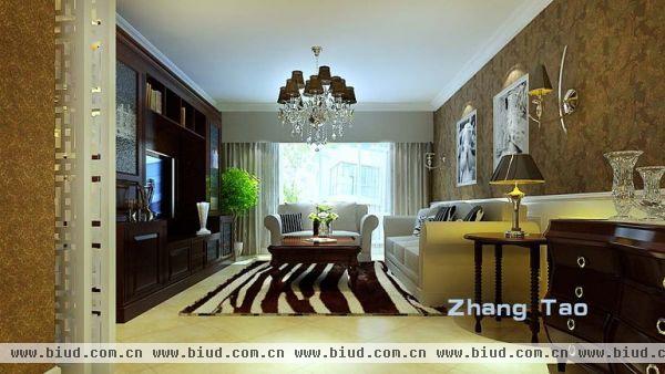 北京城建·世华泊郡-三居室-134平米-装修设计