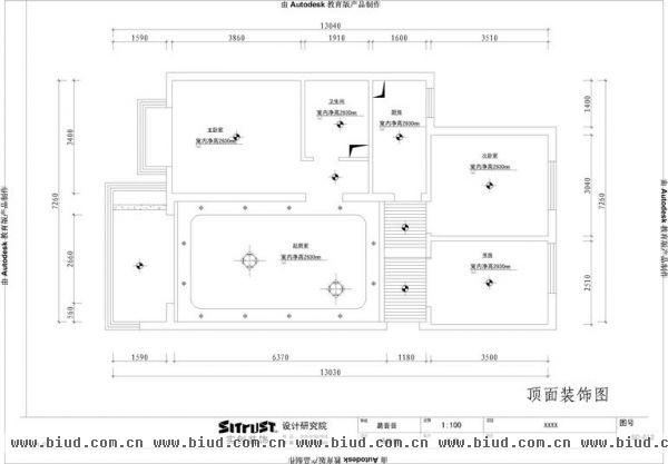 金隅花石匠-三居室-90平米-装修设计