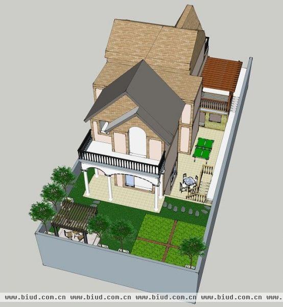 欧郡香水城-别墅-500平米-装修设计