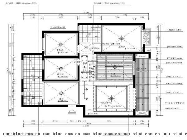复兴路24号院-四居室-112平米-装修设计