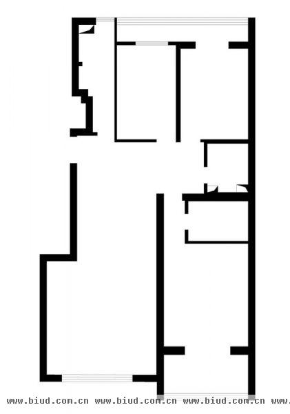 上林世家-三居室-120平米-装修设计