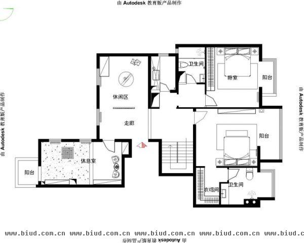 武夷花园牡丹园-四居室-258平米-装修设计