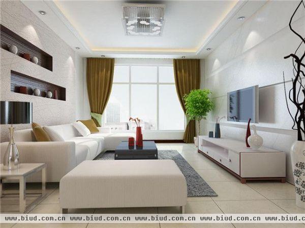中国铁建·梧桐苑-三居室-122平米-装修设计
